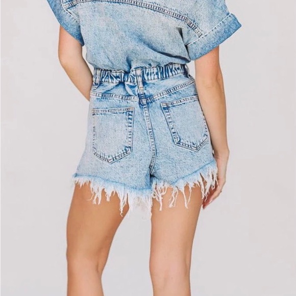 Jean Romper Brand New - Picture 3 of 7